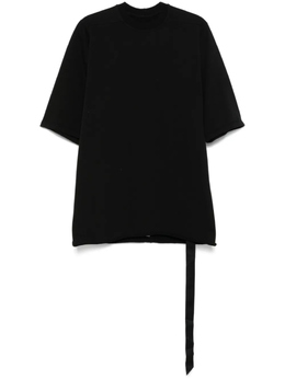 Rick Owens Drkshdw: Чёрная футболка  Jumbo