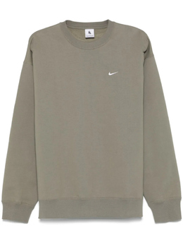 Nike: Зелёная толстовка  Solo Swoosh