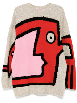 Walter Van Beirendonck: Серый свитер 