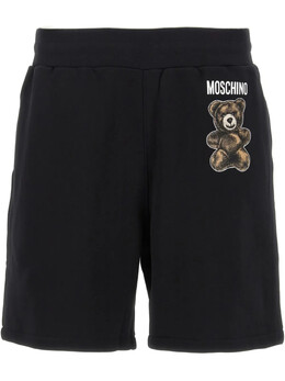 Moschino: Шорты с принтом 