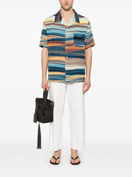 Missoni: Синяя рубашка 