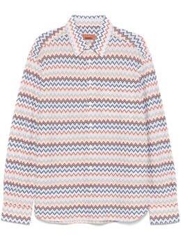 Missoni: Белая рубашка 