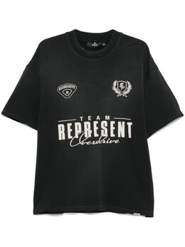 Represent: Чёрная футболка 
