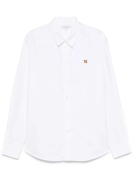 Maison Kitsuné: Белая рубашка 