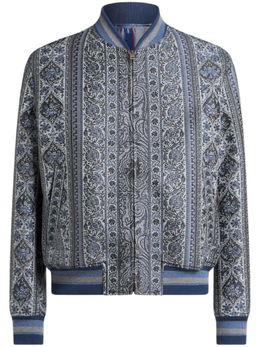 Etro: Синяя куртка 