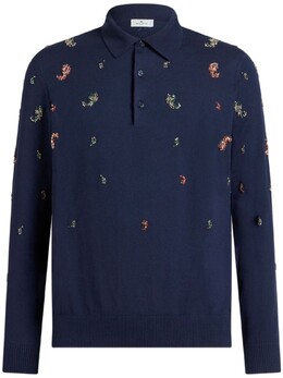 Etro: Синяя рубашка 