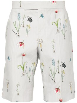 Thom Browne: Шорты с принтом 