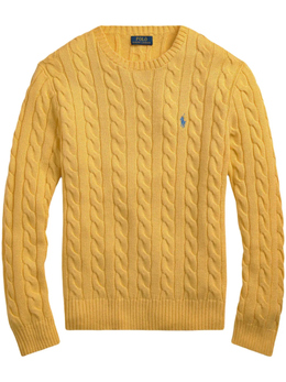 Polo Ralph Lauren: Жёлтый свитер 