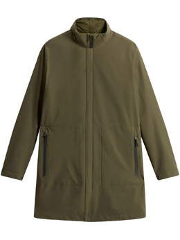 Woolrich: Зелёный плащ 
