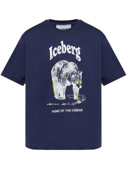 ICEBERG: Синяя футболка 