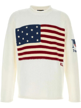 Polo Ralph Lauren: Белый свитер 