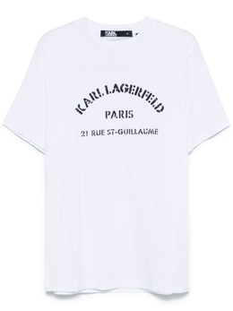 Karl Lagerfeld: Белая футболка 