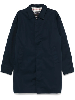 Barbour: Синее пальто 