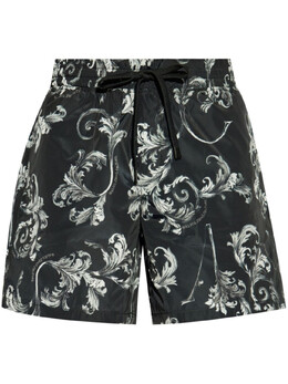Versace Jeans Couture: Чёрные шорты 