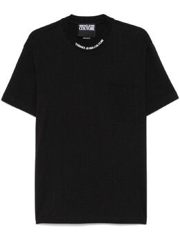 Versace Jeans Couture: Чёрная футболка 