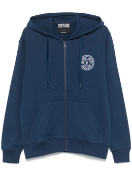 Versace Jeans Couture: Синяя толстовка 
