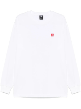 The North Face: Белая футболка 