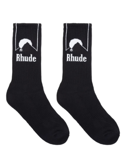 Rhude: Чёрные носки 