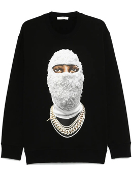 IH NOM UH NIT: Чёрная толстовка  Mask