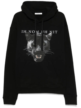 IH NOM UH NIT: Чёрная толстовка 