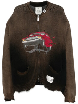 Maison Mihara Yasuhiro: Чёрный кардиган 