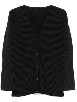 Homme Plissé Issey Miyake: Чёрные пиджаки 