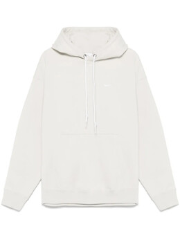 Nike: Толстовка  Solo Swoosh с капюшоном
