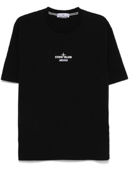 Stone Island: Хлопковая футболка 