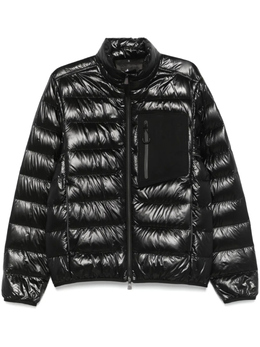 Moncler Grenoble: Чёрный пуховик 