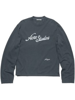 Acne Studios: Серая толстовка 