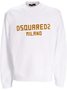 Dsquared2: Белая толстовка  Milano