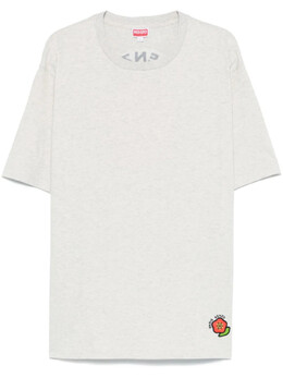 Kenzo: Серая футболка 