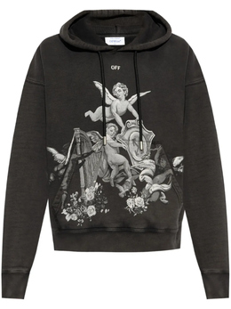 Off-White: Толстовка с капюшоном 