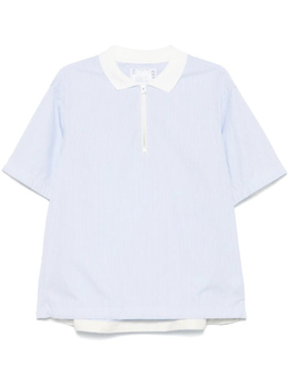 Sacai: Рубашка в полоску 