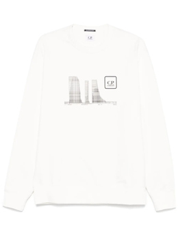 C.P. Company: Белая толстовка 