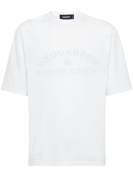 Dsquared2: Белая футболка 