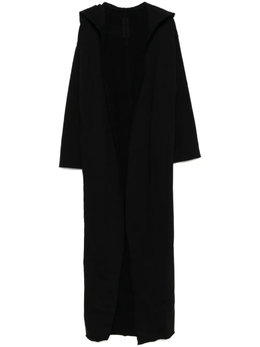 Rick Owens Drkshdw: Чёрное пальто 