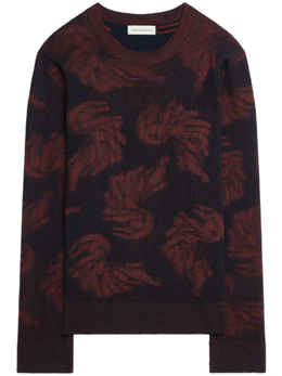 Dries Van Noten: Жаккардовый свитер 