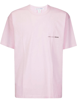 Comme Des Garcons Shirt: Хлопковая футболка 