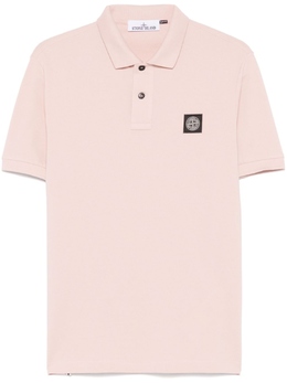 Stone Island: Розовая рубашка 