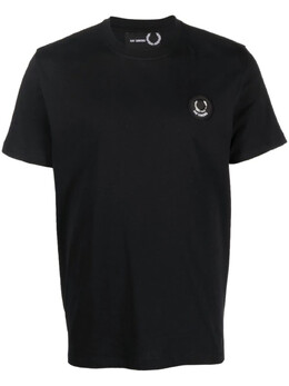 Raf Simons X Fred Perry: Чёрная футболка 