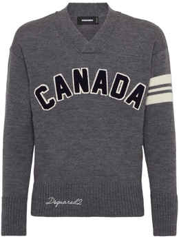 Dsquared2: Серый свитер  Canada