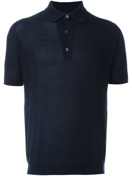 John Smedley: Синяя футболка 