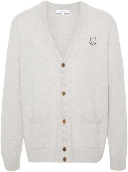 Maison Kitsuné: Кардиган из шерсти 