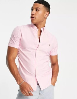 Polo Ralph Lauren: Розовая рубашка 