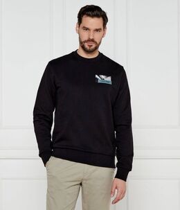 Calvin Klein: Толстовка с принтом 