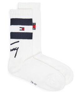 Tommy Jeans: Белые носки 