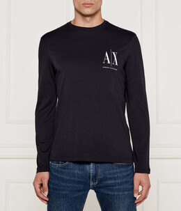 Armani Exchange: Синий свитшот 