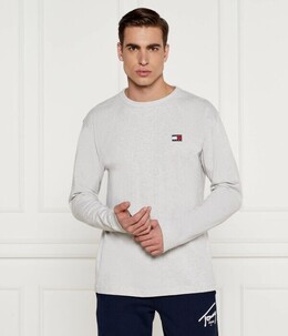 Tommy Jeans: Серый свитшот 