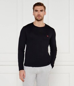 Emporio Armani: Чёрный свитшот 